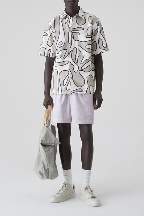 SHORTSLEEVE SHIRT SHIRTS & BLOUSES ECRU 3