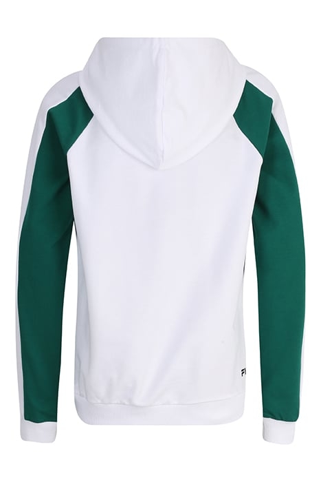 LINSENGERICHT BLOCKED HOODY BRIGHT WHITE-AVENTURINE 2