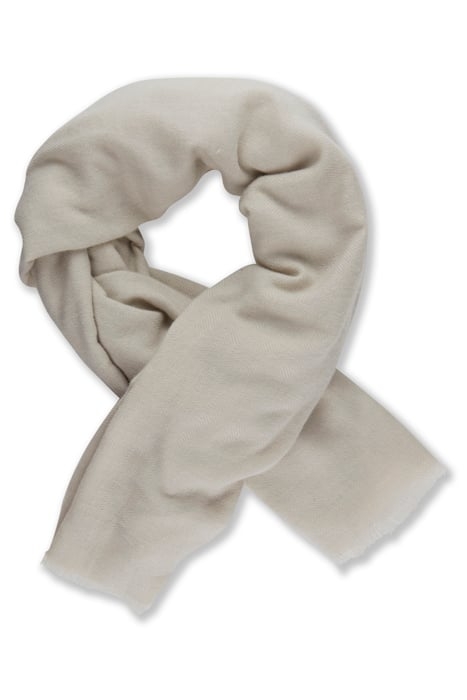 SCARVE, COTTON/WOOL/NYLON, 70 X 180 CM BEIGE PATTERN 1