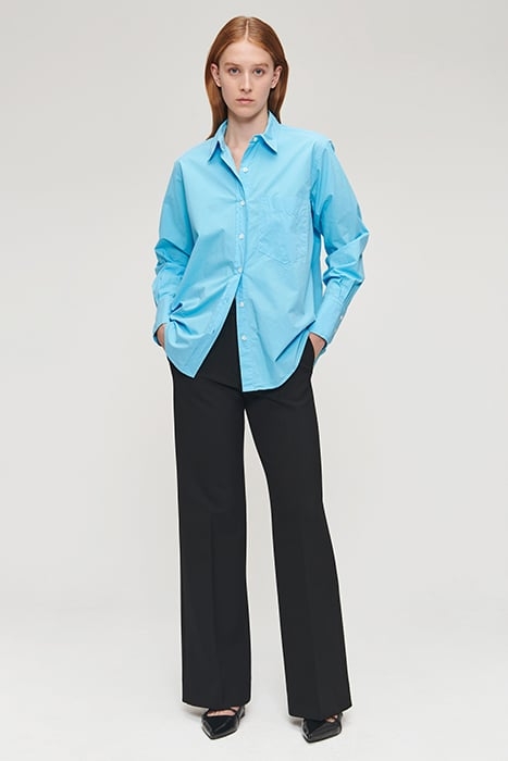 ORG COTTON BOYS SHIRT SKY BLUE 3