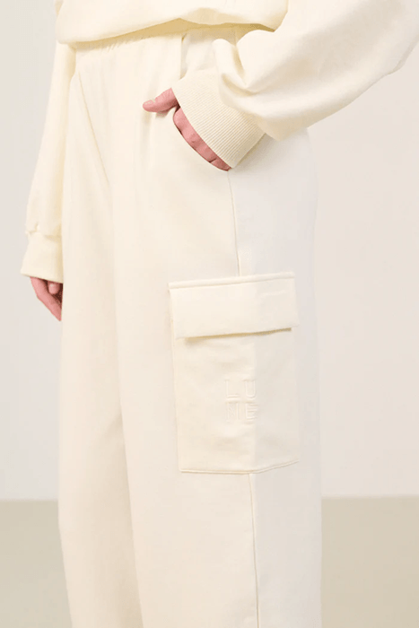 FINN COZY CARGO PANTS MARSHMELLOW 4