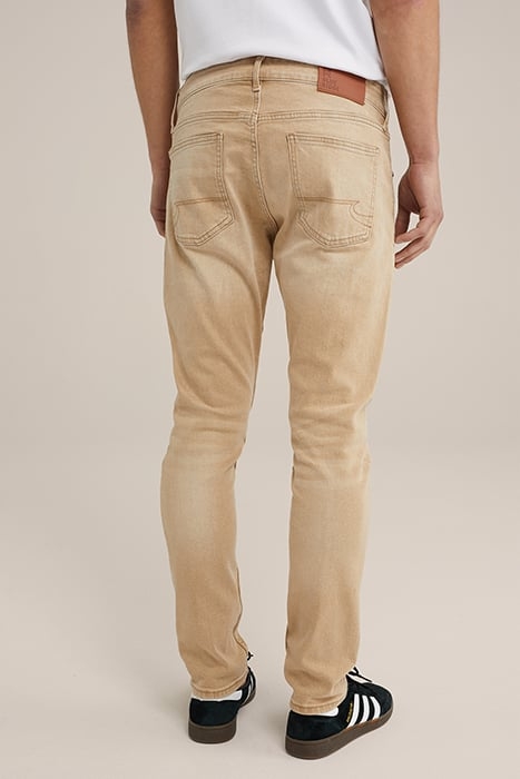 5-POCKET MID WAIST BEIGE 2