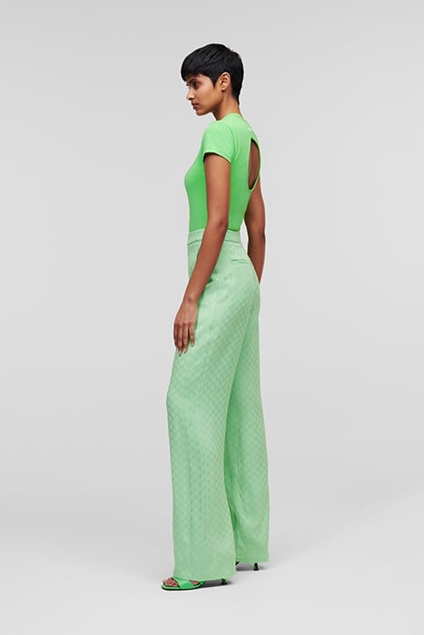 CUT OUT LOGO JERSEY BODY SUMMER GREEN 4