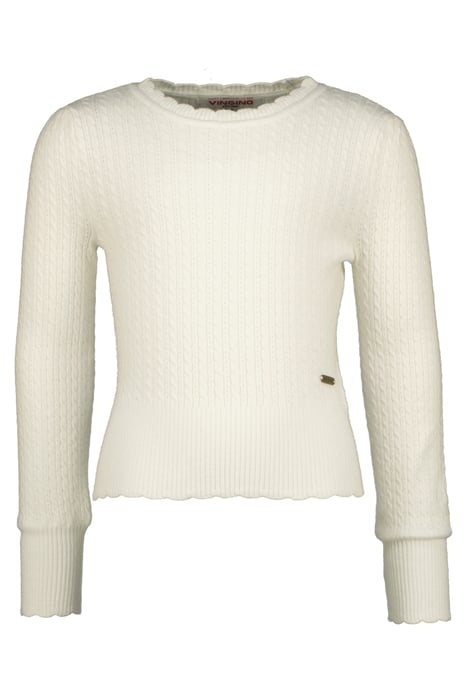 MARIANNA MACROON WHITE 1