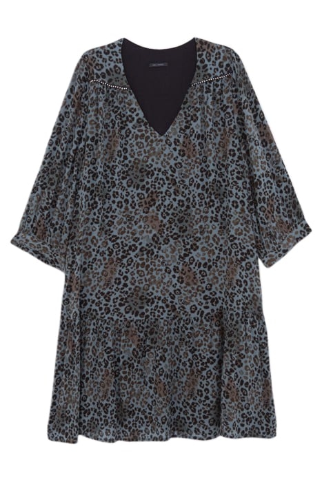 BLUE LENZING™ ECOVERO™ PANTHER TOP 4