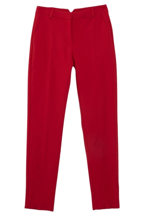 POPPY RED SUIT TROUSERS 5