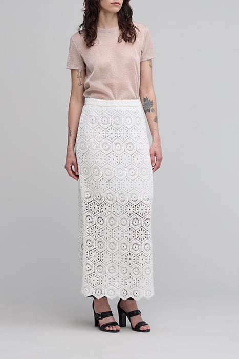 NUDE LUREX T-SHIRT WITH ANIMAL PRINT 3