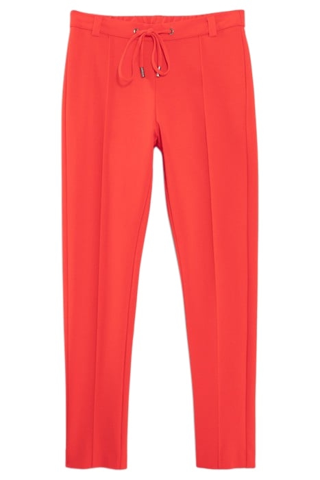 CRIMSON RED MILANO KNIT TREGGINGS 4