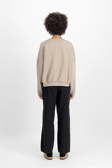 ALPHA ESSENTIALS RL SWEATER VINTAGE SAND 2