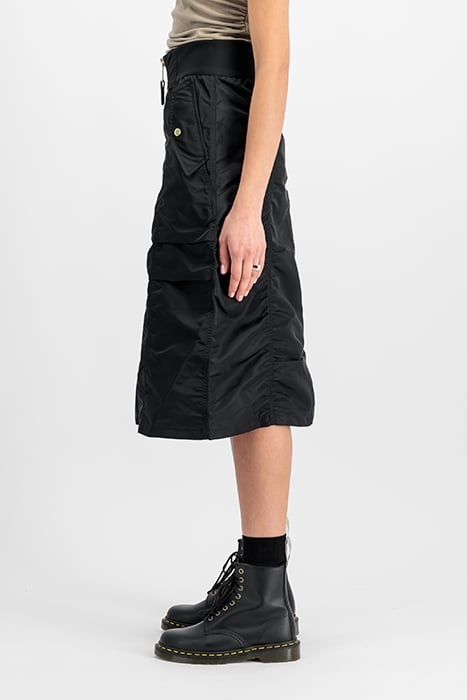 MA-1 MIDI SKIRT BLACK 7