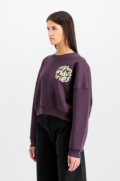 LOGO SWEATER PLUM 5