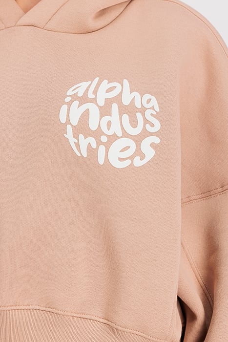 LOGO HOODIE DUSTY CORAL 7