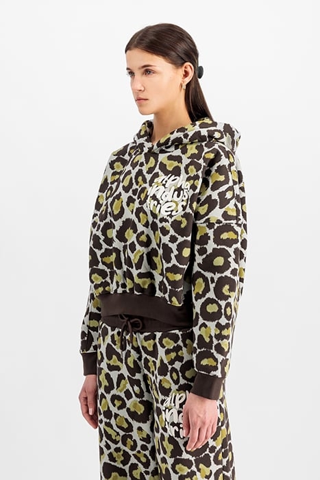 LOGO HOODIE CAMO OLIVE LEO CAMO 5