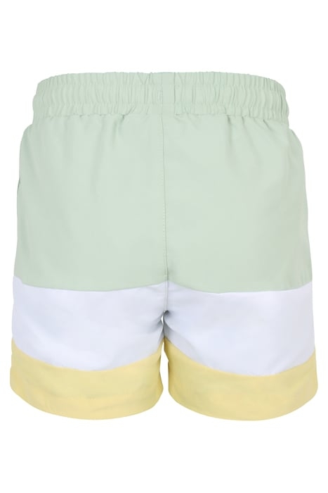 LANGULA BEACH SHORTS SILT GREEN-BRIGHT WHITE-PALE BANANA 2