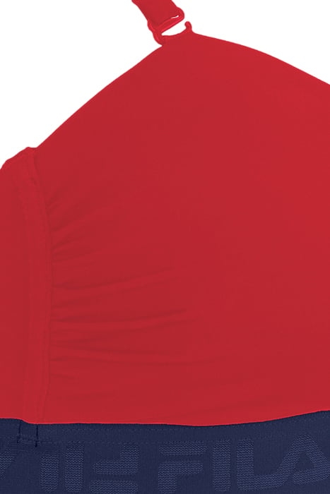 SANMING BANDEAU BIKINI TRUE RED 5