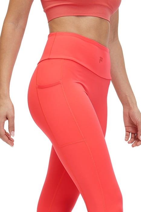 RAGA HIGH WAIST 7/8 TIGHTS CAYENNE 7