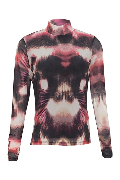 COMMA T-SHIRTS PLUM AOP 3