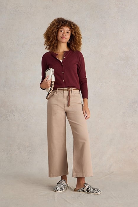 LULU CARDI DARK PLUM 1