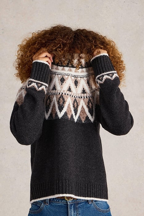 MONO FAIRLISE JUMPER BLACK MULTI 4