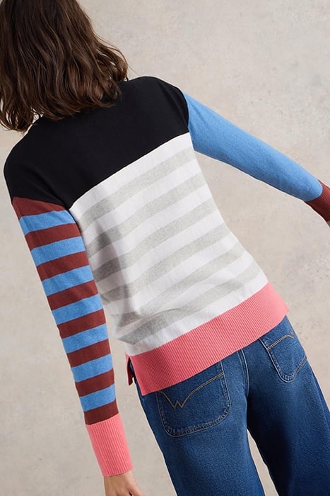 CITY STRIPE JUMPER BLUE MULTI 3