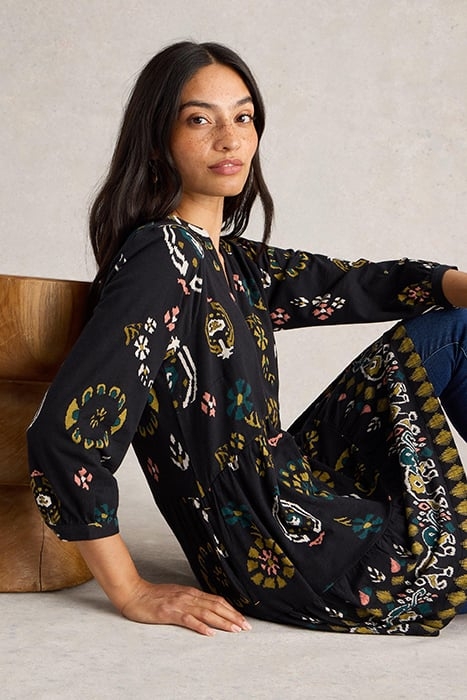 MARTA TUNIC BLACK PRINT 4