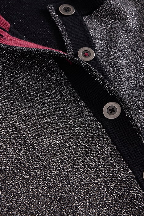 CHARLOTTE SPARKLE CARDI PURE BLACK 6