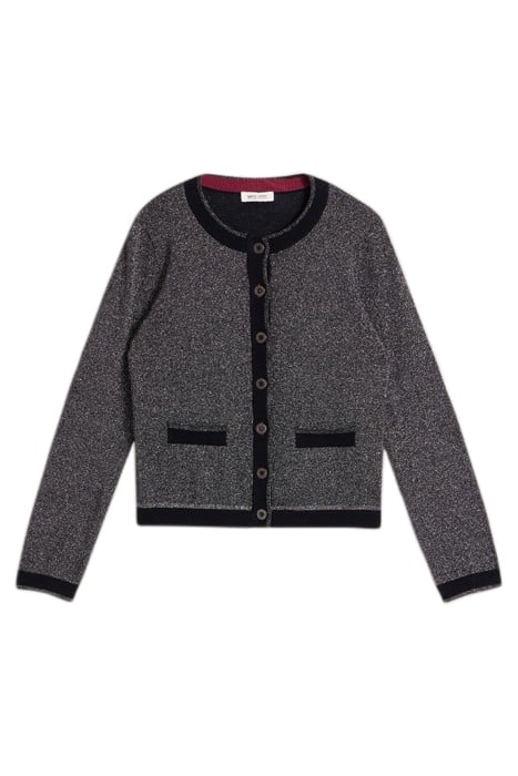 CHARLOTTE SPARKLE CARDI PURE BLACK 3