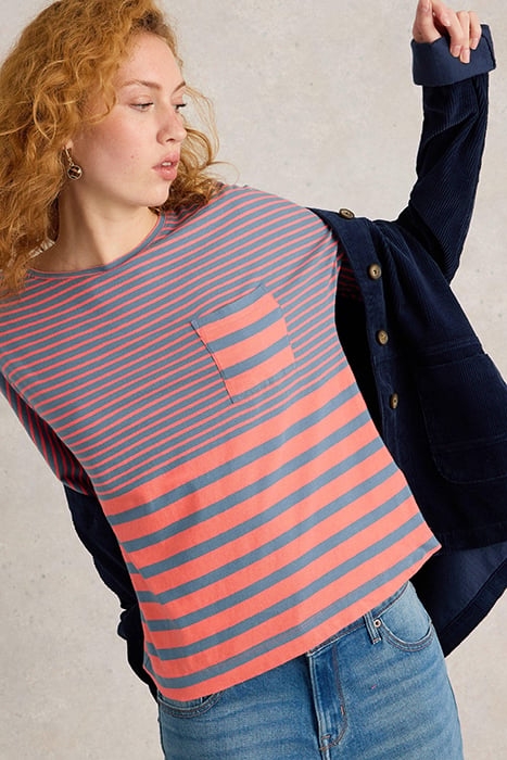 DEMI DOLMAN TOP PINK MULTI 3