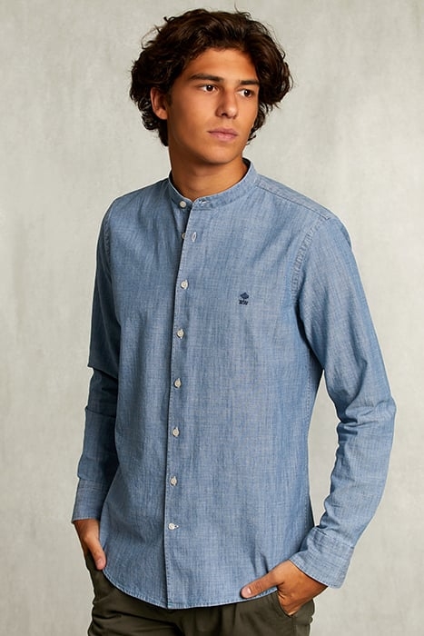 SLIM FIT JEANS SHIRT MEDIUM BLEACH DENIM 1