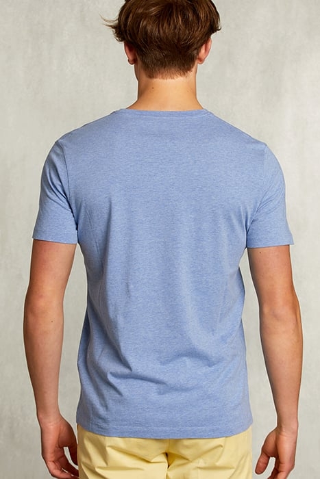 NORMAL FIT BASIC T-SHIRT BLUE GIN MEL BLUE 2