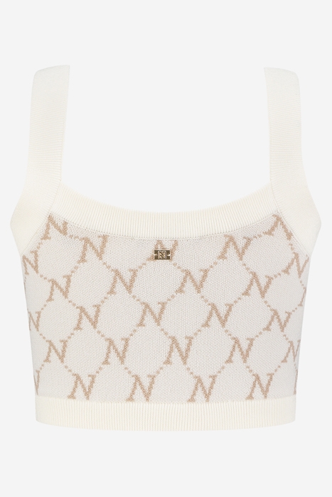 BRISBANE CARDIGAN PEARL/BLACK 8