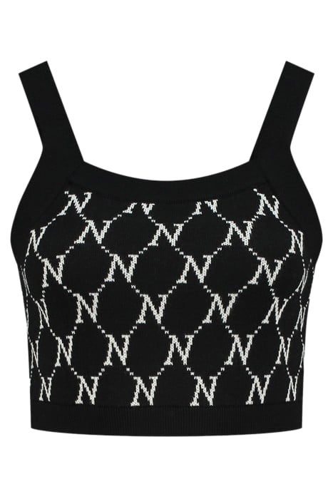 BRISBANE TOP BLACK/PEARL 1