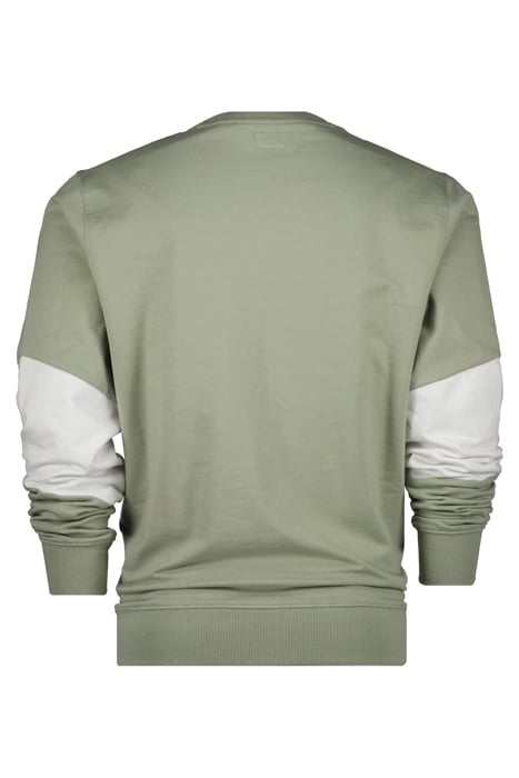 MORRISEN SWEATER FADED GREEN 2