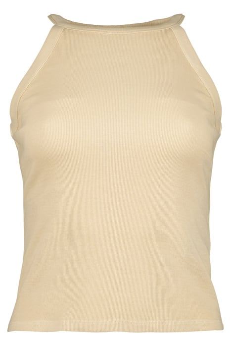 HEATHER SINGLET DUSTY SAND 1