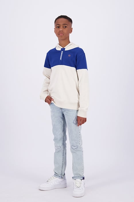 BOYS WALDRON SWEATER OFFWHITE GREY 1