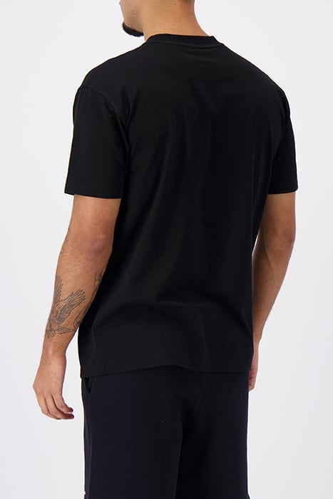 CURSIVE SCRIPT TEE BLACK 2