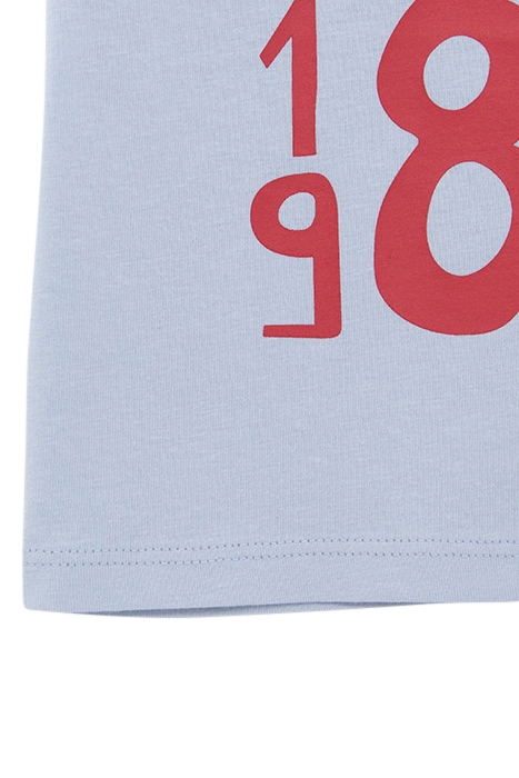 BABY BOYS' BLUE SLOGAN T-SHIRT 5