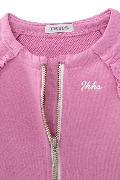 BABY GIRLS’ MAUVE CARDIGAN WITH ETHNIC EMBROIDERY 4