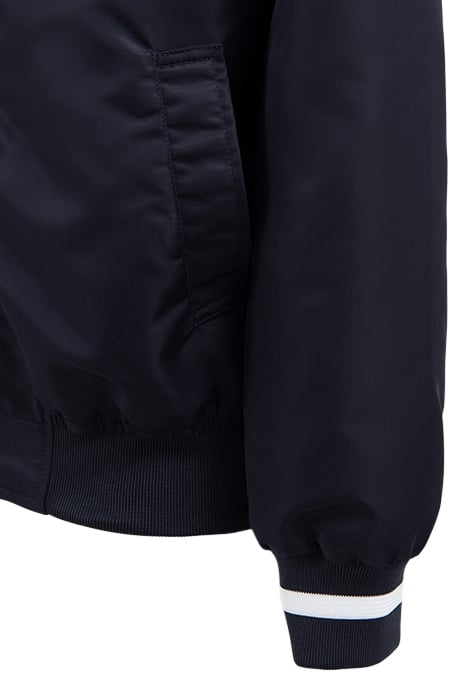 BOYS’ 2-IN-1 NAVY BOMBER JACKET AND MONOGRAM WINDCHEATER 5