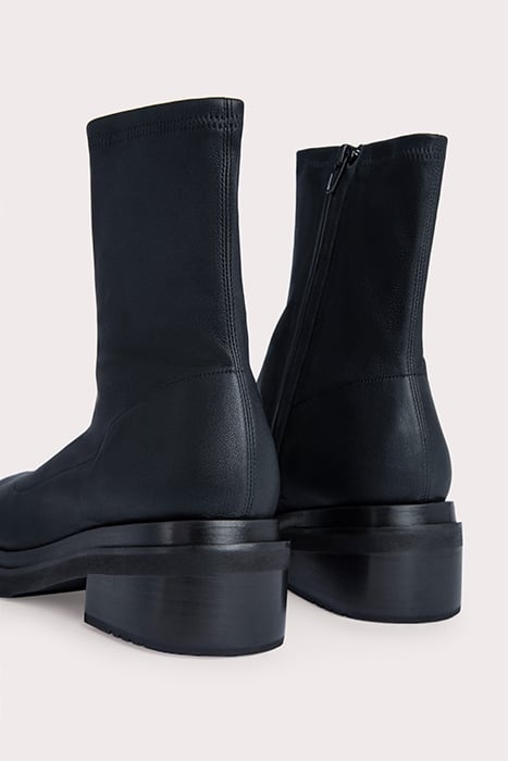 KAH BLACK STRETCH LEATHER BLACK 4