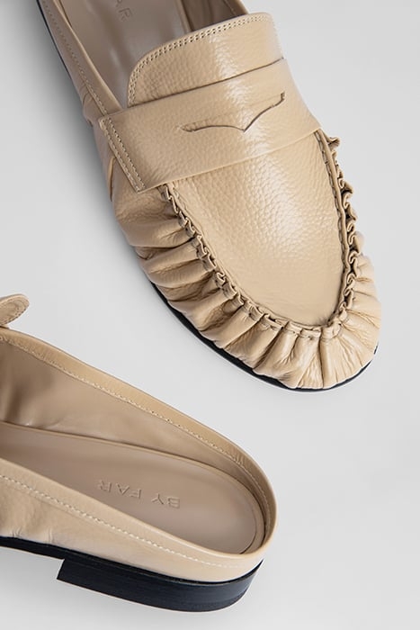 LOU SAND GLOSS GRAINED LEATHER SAND 5