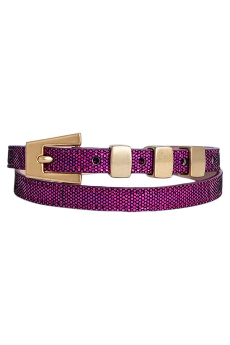 VIC FUCHSIA DISCO DOT LEATHER FUCHSIA 1