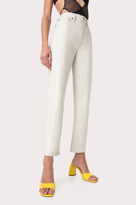 MICHELE DUCKLING CIRCULAR CROCO EMBOSSED LEATHER DUCKLING 2