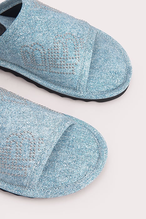 ARI DENIM STUD LEATHER DENIM 4