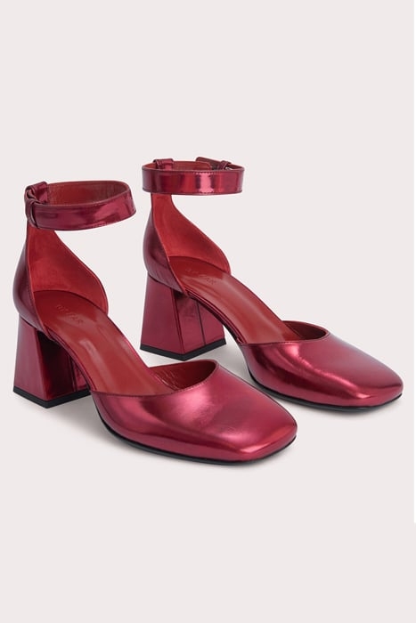 JUDY RED IRIDESCENT LAC RED 3