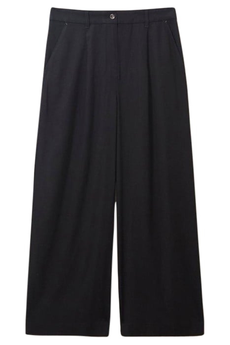 LUCINDA WIDE LEG TROUSER PURE BLACK 2
