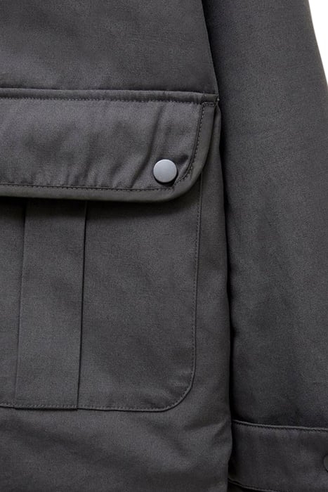 CORBY CANVAS JACKET DARK GREY 3