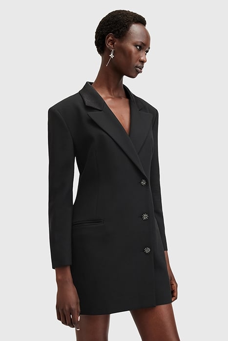 ERYKAH BLAZER DRESS BLACK 6