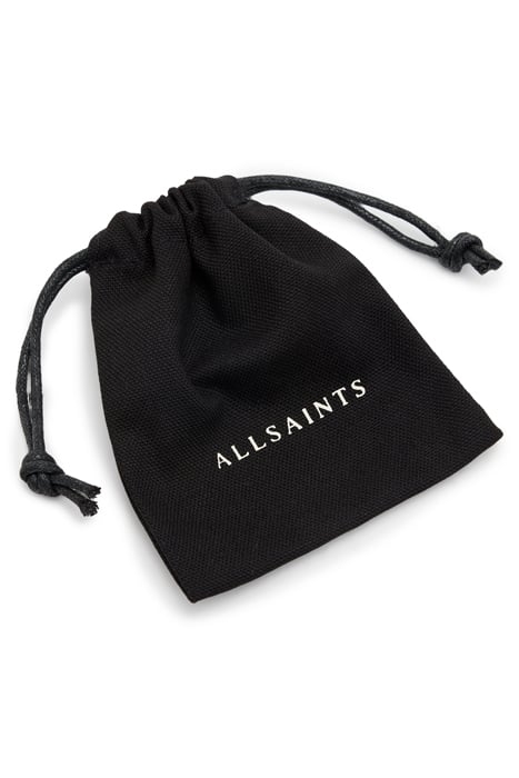 AS ROCKS LTHR BRCLT BLACK/WARM SILVER 6