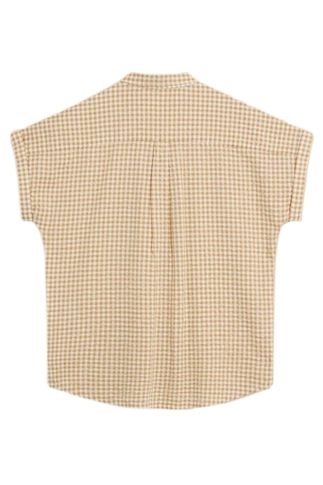 ELLA CHECK SHIRT NATURAL MULTI 2